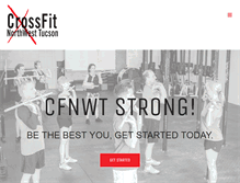 Tablet Screenshot of crossfitnwt.com